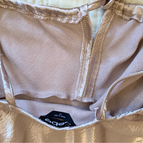 NWT Bebe Elegant Satin Slip Dress Size XS - Picture 7 of 7